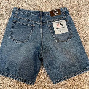 American Denim Authentic Men’s Comfort Flex Denim Jean Short, Size 36 (New)